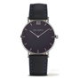 Paul Hewitt Reloj PH-SA-S-SM-B-11S con correa de piel negra