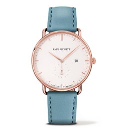 Paul Hewitt Reloj PH-TGA-R-W-23M con Correa de Piel Azul