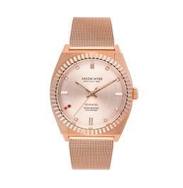 Jason Hyde JH20006 Reloj Analógico para Mujer Oro Rosa