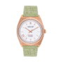Jason Hyde JH20011 Reloj para Mujer Oro Rosa y Verde