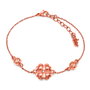Folli Follie Pulsera de Acero Dorada