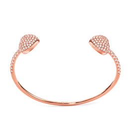 Folli Follie Brazalete de Plata de Ley Rosa 55mm
