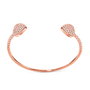 Folli Follie Brazalete de Plata de Ley Rosa 55mm