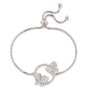 Folli Follie Pulsera de Plata de Ley Plateada 3B17S030C
