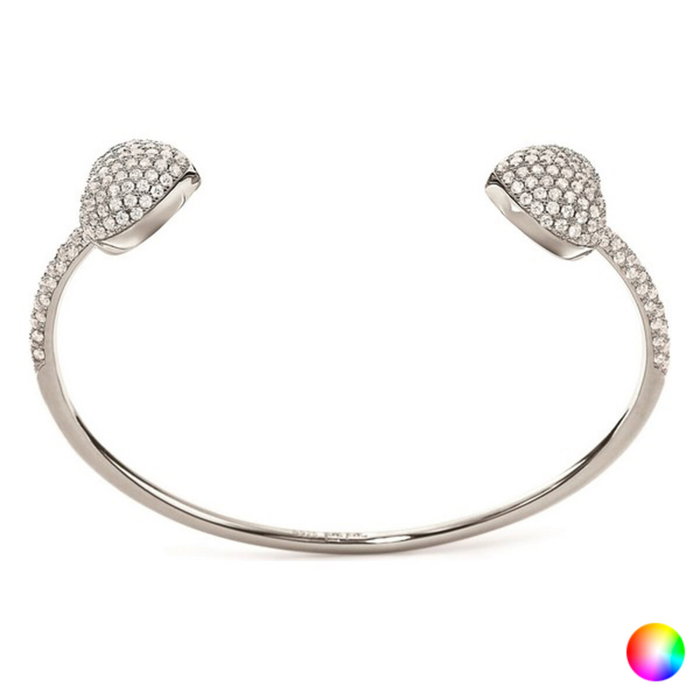 Brazalete Folli Follie Plata de ley (Ø 55 mm) Plateado
