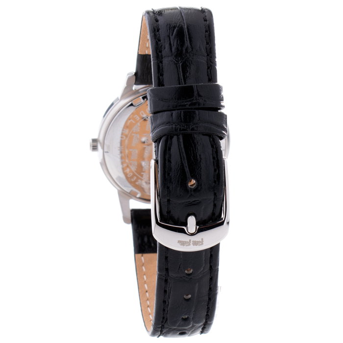 Folli Follie WF15T032SPW con correa de cuero negro
