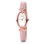 Folli Follie WF16R031SSS con correa de cuero rosa y caja dorada