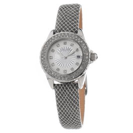 Folli Follie WF1A006ST con correa de cuero gris