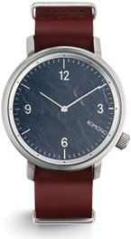 Komono KOM-W1942 Reloj Analógico Granate y Plateado