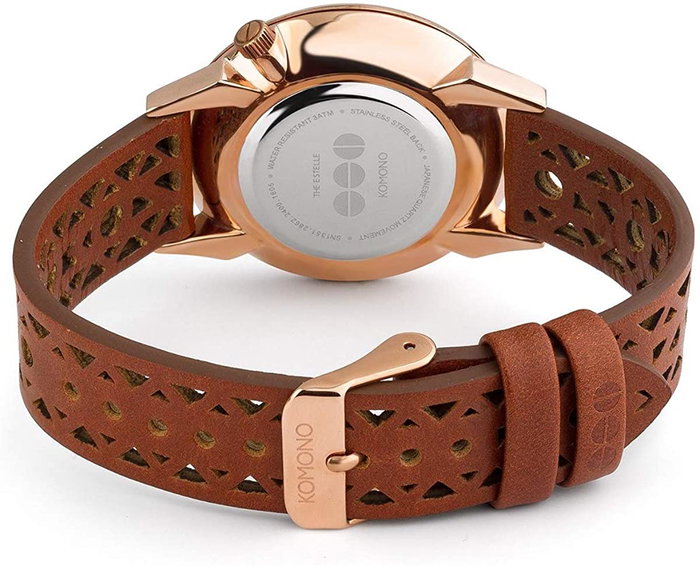 Komono KOM-W2653 Estelle Cutout Cognac Komono KOM-W2653 Estelle Cutout Cognac