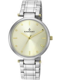 Radiant RA468203 Reloj de Mujer con Esfera Dorada