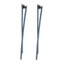 Folli Follie Pendientes de Plata de Ley con Detalle Azul