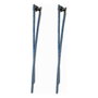 Folli Follie Pendientes de Plata de Ley con Detalle Azul