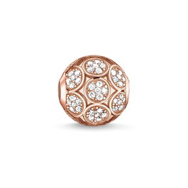 Abalorio Thomas Sabo K0141-416-14 Rosa 1,1 cm