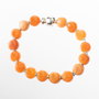 Thomas Sabo Pulsera de Plata de Ley Naranja KT0142-866-10-L16