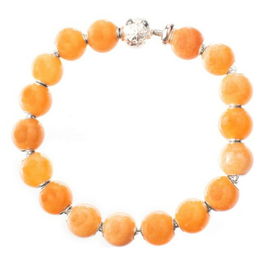 Pulsera Mujer Thomas Sabo KT14286610L17 20 cm Naranja