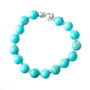 Thomas Sabo Pulsera de Plata de Ley Azul KT0149-869-17-L16