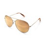 Folli Follie SG17T011GPG Gafas de sol doradas con lentes marrones