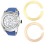 Glam Rock Reloj GR32080 con correa de cuero azul