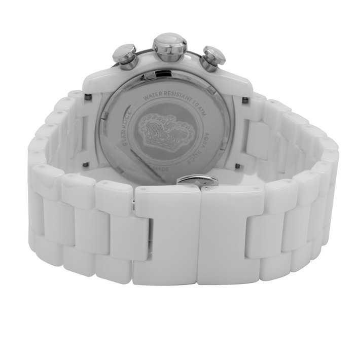 Glam Rock Reloj GR50116D Blanco con Diamantes