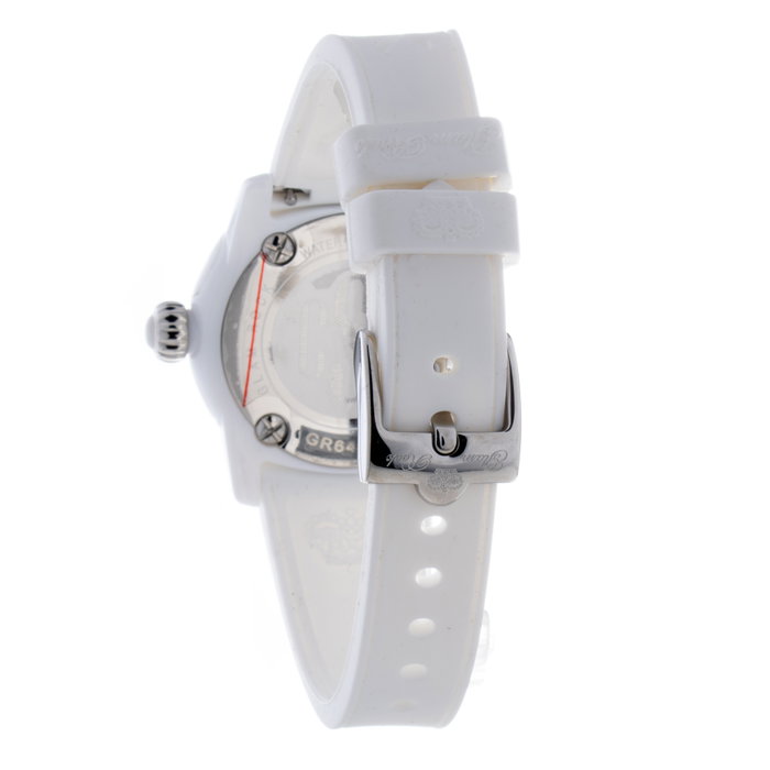 Glam Rock Reloj GR64005 Blanco con Diamantes Genuinos
