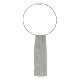 Folli Follie Collar de Acero Inoxidable Plateado 1N17F011