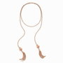 Folli Follie Collar de Acero Inoxidable Bañado en Plata Rosa