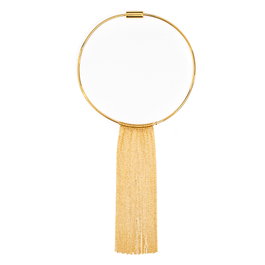 Folli Follie Collar de Acero Inoxidable Dorado 1N17T011Y