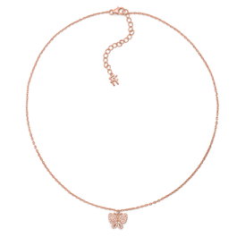 Folli Follie Collar de Plata de Ley Rosa 3N17S058RC