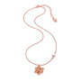 Folli Follie Collar de Plata de Ley con Circonita y Detalles Rosa 3N19S240RSW