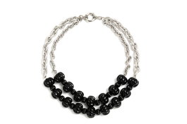 Folli Follie Collar de Acero Inoxidable Plateado 38cm
