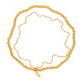 Folli Follie Collar de Acero Inoxidable Dorado 42cm