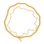 Folli Follie Collar de Acero Inoxidable Dorado 42cm
