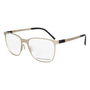 Montura de Gafas Hombre Porsche P8275-B Negro Dorado Ø 55 mm