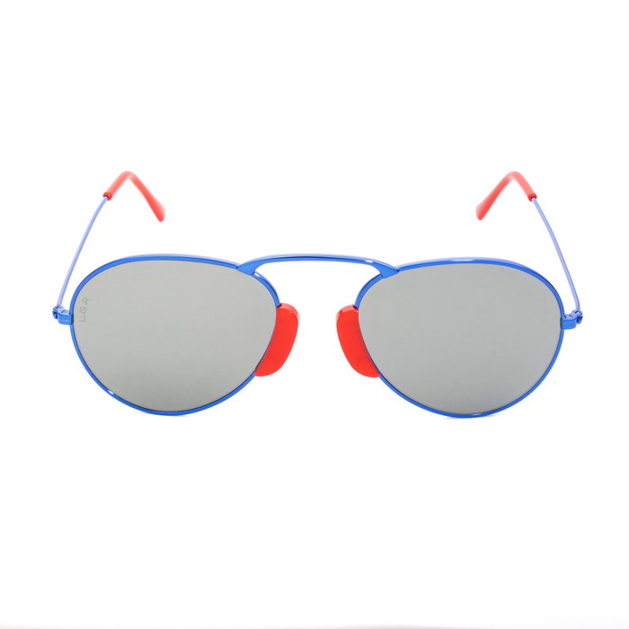 LGR Gafas de sol AGADIR-BLUE-08 con cristal gris