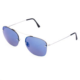 LGR MAASAI-SILVER-00 Gafas de sol Unisex Azul/Gris