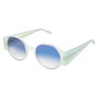 LGR REUNION-XXL Gafas de sol con lentes azules y montura verde