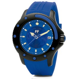 Folli Follie WF1Y002ZDU Reloj Analógico Azul y Negro