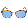 LGR ABEBA-HAVANA-39 Gafas de sol con cristal azul y montura marrón