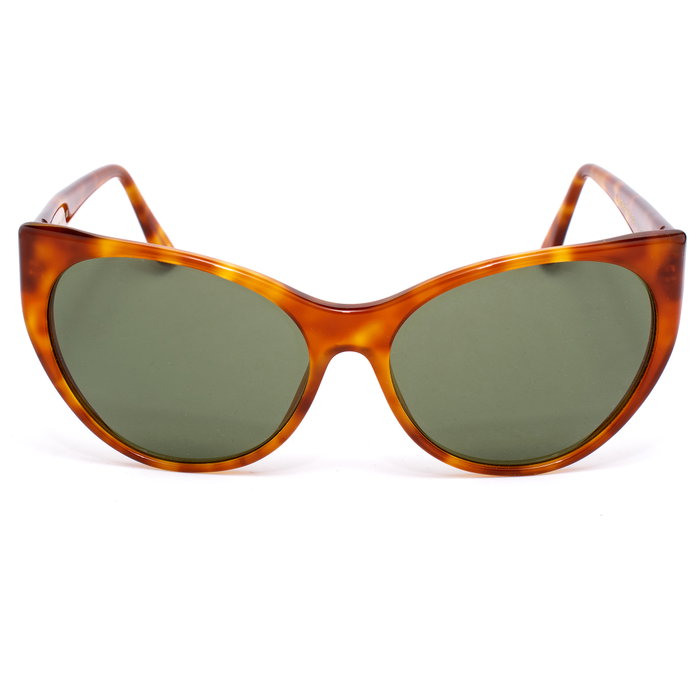 LGR SIWA-HAVANA-02 Gafas de sol para mujer con cristal verde