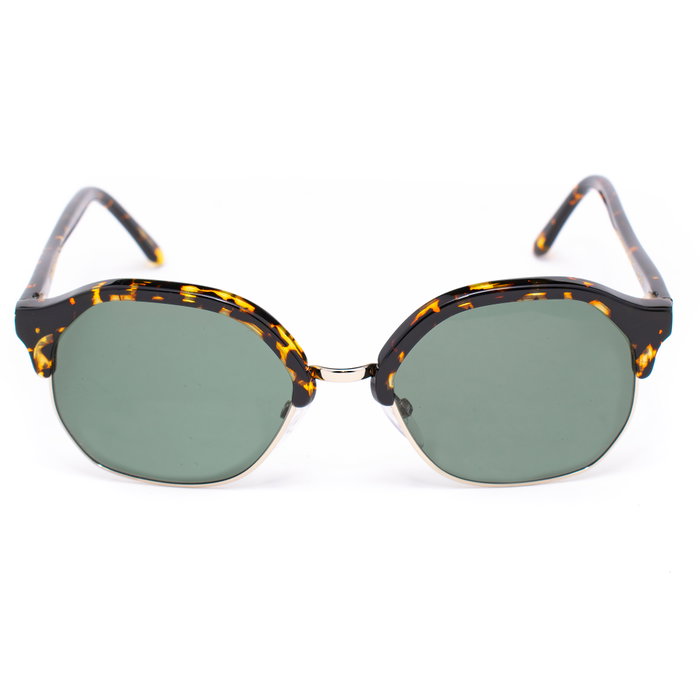 LGR ZANZIBAR-HAVANA-09 Gafas de sol unisex con cristal verde y montura marrón LGR ZANZIBAR-HAVANA-09 Gafas de sol unisex con cristal verde y montura marrón