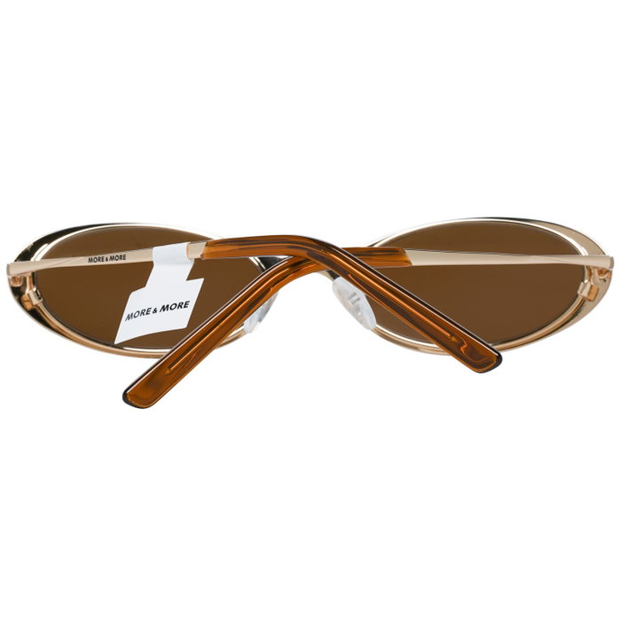 More & More MM54056-52100 Gafas de Sol Ovaladas Doradas
