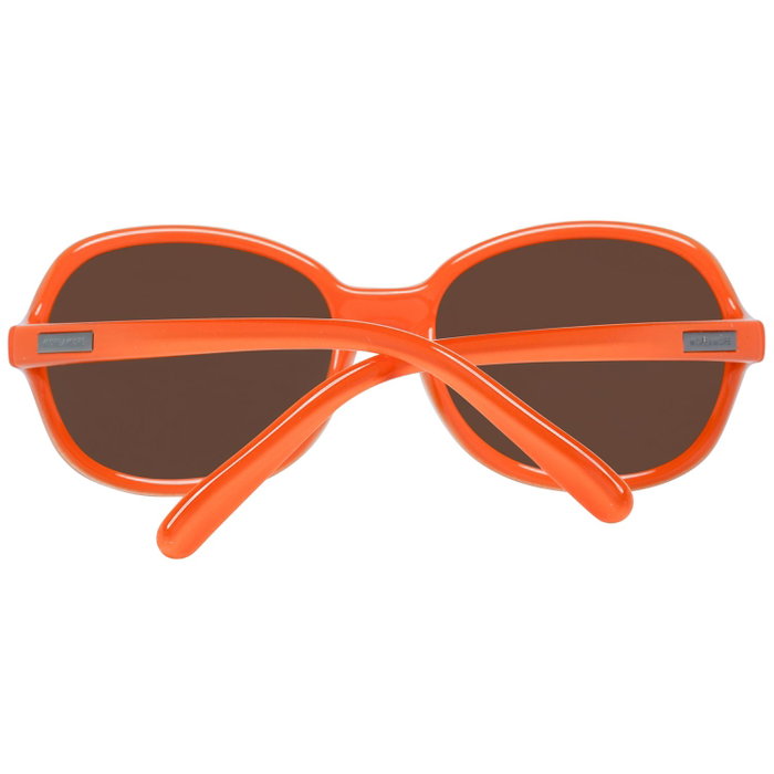 More & More MM54526-52330 Gafas de Sol Ovaladas Naranja/Marrón