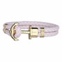 Paul Hewitt Pulsera de Cuero Rosa PH-PH-L-G-PR-XXXL