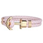 Paul Hewitt Pulsera de Cuero Rosa PH-PH-L-G-PR-XXXL