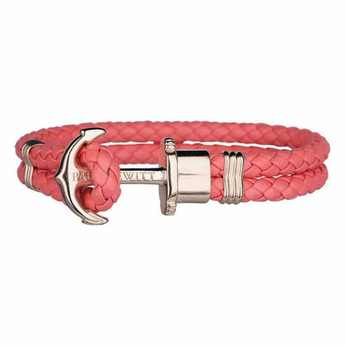 Paul Hewitt Pulsera de Tela Roja para Mujer PH-N-R-DB-M