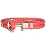 Paul Hewitt Pulsera de Cuero Rosa PH-PH-L-R-CB-XS