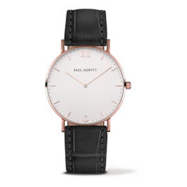 Paul Hewitt Reloj PH-SA-R-ST-W-15M con Caja Rosa y Correa Azul
