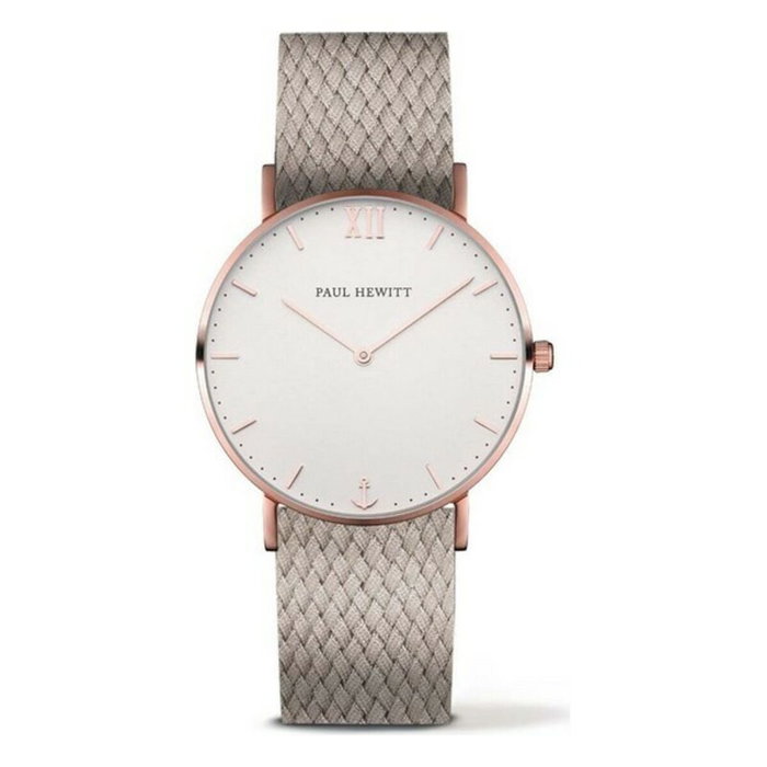 Paul Hewitt PH-SA-R-ST-W-25S con caja rosa y correa gris