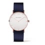 Paul Hewitt Reloj PH-SA-R-ST-W-N-20 con caja rosa y correa azul